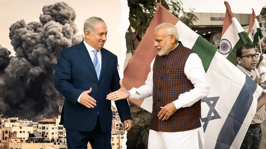 India Against Humanity? Why Is India Helping Israel To Destroy Palestine?