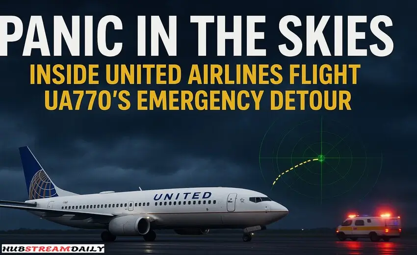 Panic in the Skies: Inside United Airlines Flight UA770’s Emergency Detour