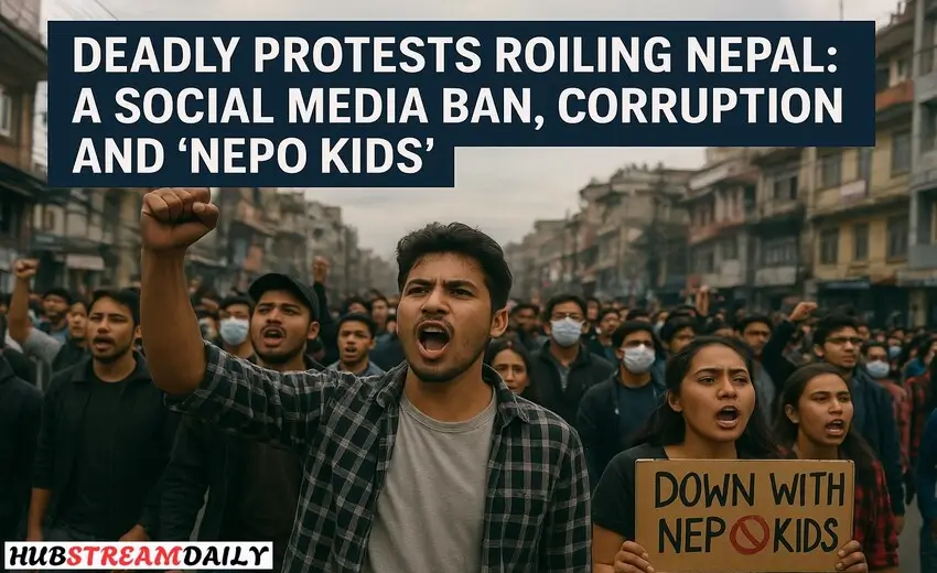 Deadly Protests Roiling Nepal: A Social Media Ban, Corruption and ‘Nepo Kids
