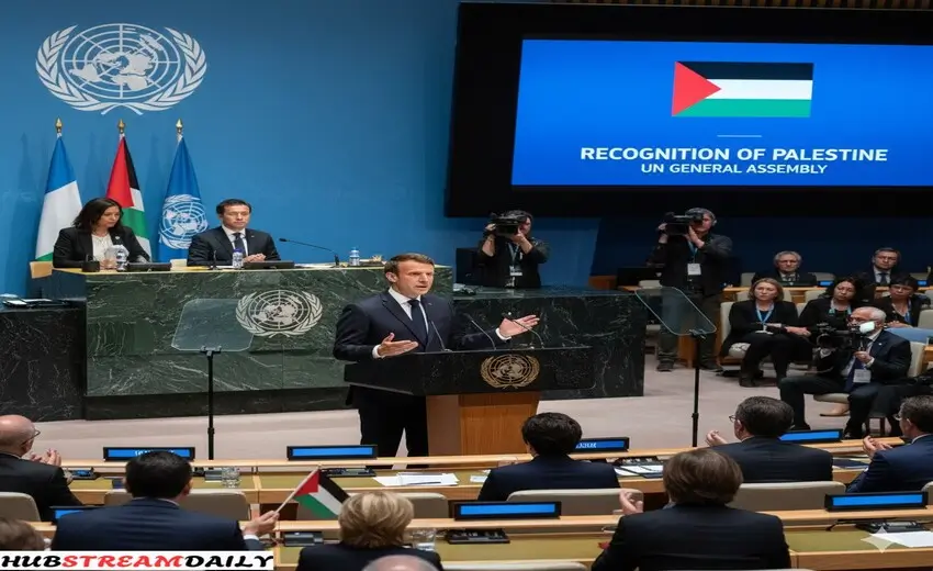 France to Recognize Palestinian State Ahead of UN General Assembly