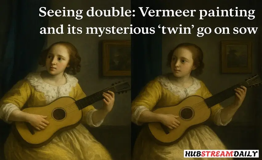 Seeing double: Vermeer painting and its mysterious ‘twin’ go on show