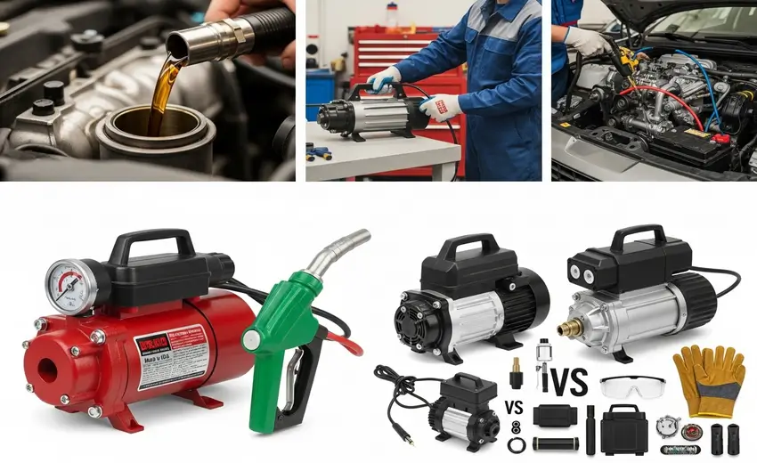 “Electric Oil Pump: Everything You Need to Know for Easy Oil Handling”
